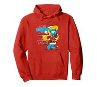 The Smurfs All I Smurf for Christmas Smurfette Cartoon Sudadera con Capucha