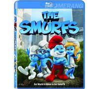 The Smurfs (Blu-ray, Region A) Animation Cartoon Comedy Family Kid