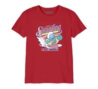 The Smurfs Bosmurfts034 Camiseta, Rojo, 12 años para Niños