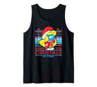 The Smurfs Christmas Ugly Sweater Camiseta sin Mangas