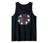 The Smurfs Christmas We Wish You A Smurfy X-Mas Camiseta sin Mangas