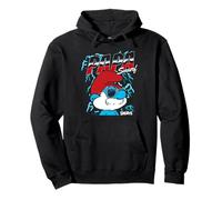 The Smurfs Chrome and Lightning Papa Smurf Retro Cartoon Sudadera con Capucha