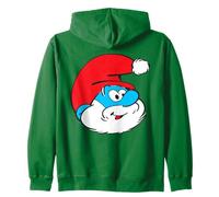 The Smurfs Classic Papa Smurf Santa Christmas Hat Sudadera con Capucha