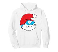 The Smurfs Classic Papa Smurf Santa Christmas Hat Sudadera con Capucha