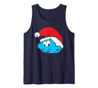 The Smurfs Classic Santa Christmas Hat Camiseta sin Mangas