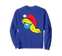 The Smurfs Classic Smurfette Santa Hat Sudadera
