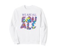 The Smurfs Climbing We Are All Equals Sudadera