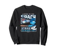The Smurfs Coach Strike Go Blues Baseball Sudadera