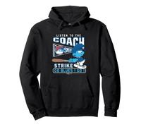 The Smurfs Coach Strike Go Blues Baseball Sudadera con Capucha