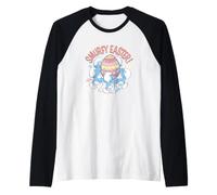 The Smurfs Easter Smurfy Easter Egg Hunt Camiseta Manga Raglan