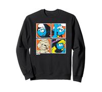 The Smurfs Halloween Dress Up Pop Art Retro Cartoon Sudadera