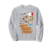 The Smurfs Happy Smurf-oween Halloween Pumpkin Retro Cartoon Sudadera