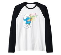 The Smurfs Hello Spring Camiseta Manga Raglan