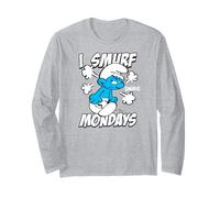 The Smurfs I Smurf Mondays Retro Cartoon Manga Larga
