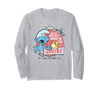 The Smurfs Jingle Bells Smurfy Christmas Manga Larga