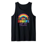 The Smurfs Little Blue Characters Rainbow Pride Camiseta sin Mangas