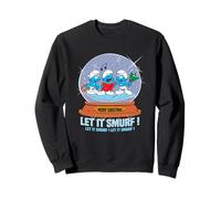 The Smurfs Merry Christmas Let It Smurf Sudadera