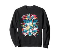 The Smurfs Movie Team Up Group Shot Sudadera