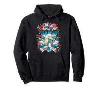 The Smurfs Movie Village Team Up Retro Cartoon Sudadera con Capucha