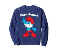 The Smurfs Papa Smurf Strike a Pose Dad Sudadera
