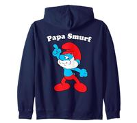 The Smurfs Papa Smurf Strike a Pose Dad Sudadera con Capucha