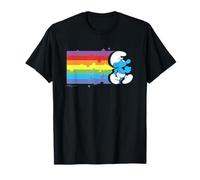The Smurfs Smurf Rainbow Flag Camiseta