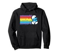 The Smurfs Smurf Rainbow Flag Sudadera con Capucha