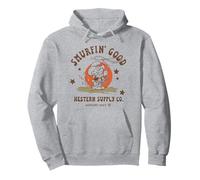 The Smurfs Smurfin' Good Western Supply Co Cartoon Sudadera con Capucha