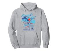 The Smurfs Smurf's Up Retro Waikiki Beach Van Travel Cartoon Sudadera con Capucha