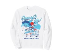 The Smurfs Smurf's Up Waikiki Beach Van Retro Cartoon Sudadera