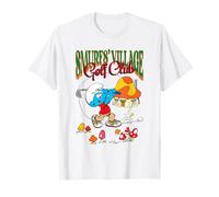 The Smurfs Smurf's Village Golf Club Retro Cartoon Camiseta