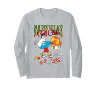 The Smurfs Smurf's Village Golf Club Retro Cartoon Manga Larga
