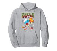 The Smurfs Smurf's Village Golf Club Retro Cartoon Sudadera con Capucha