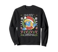 The Smurfs Smurfy Christmas Smurfette Holiday Sudadera