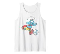 The Smurfs Soccer Futbol Smurf Camiseta sin Mangas