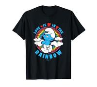 The Smurfs Valentine's Day Love Is In The Rainbow Camiseta