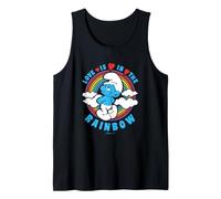 The Smurfs Valentine's Day Love Is In The Rainbow Camiseta sin Mangas