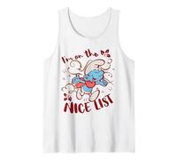 The Smurfs Vintage Christmas On The Nice List Camiseta sin Mangas