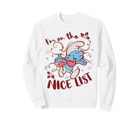 The Smurfs Vintage Christmas On The Nice List Sudadera