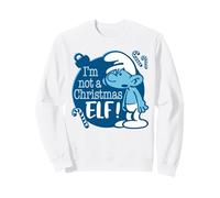 The Smurfs Vintage Grouchy Not A Christmas Elf Sudadera