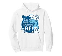 The Smurfs Vintage Grouchy Not A Christmas Elf Sudadera con Capucha