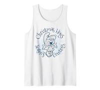 The Smurfs Vintage Smurfette Christmas Hugs Camiseta sin Mangas