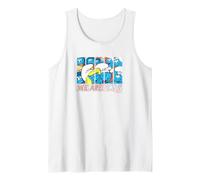 The Smurfs We Are All Equals Panels Camiseta sin Mangas