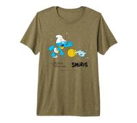 The Smurfs x British Museum Egyptian Vase Drop Camiseta Premium