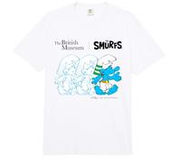 The Smurfs x British Museum Egyptian Walk Comfort Colors Adult Heavyweight T-Shirt