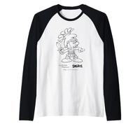 The Smurfs x British Museum Roman Smurf Mono Camiseta Manga Raglan