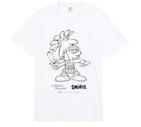 The Smurfs x British Museum Roman Smurf Mono Comfort Colors Adult Heavyweight T-Shirt