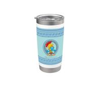 The Smurfs x British Museum Smurf Roman Vaso térmico de acero inoxidable de doble pared