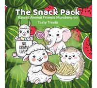 The Snack Pack: Kawaii Animal Friends Munching on Tasty Treats