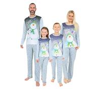 The Snowman and the Snowdog Pijama largo familiar a juego, Para niños., 18-24 meses